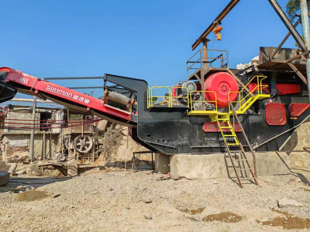 Suhman Crusher Line 220TPH in Mongolia